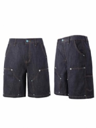2026 Men's Structure Denim Shorts High Quality Jeans for Men