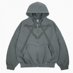 2026 French Terry Zip Up Men's Hoodie Designer Hoodies Customized