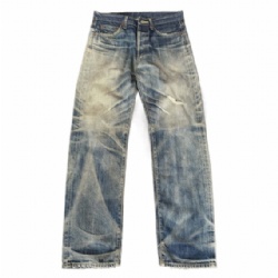 2026 Factory Price Selvedge Denim Pants Vintage Washed Jeans for Men