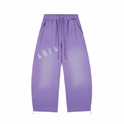 2026 Vintage Men Sweat Pants Acid Washed Baggy Style Sweat Pants